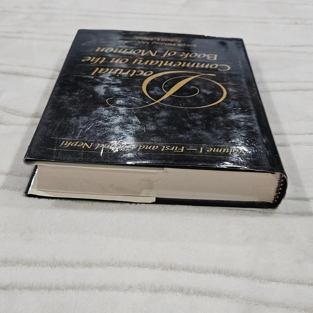 SIGNED COPY Doctrinal Commentary Book of Mormon Volume 1 First and Second‎ Nephi